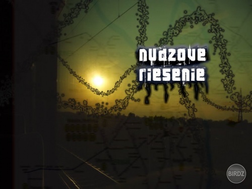 logo našej kapely Núdzové Riešenie