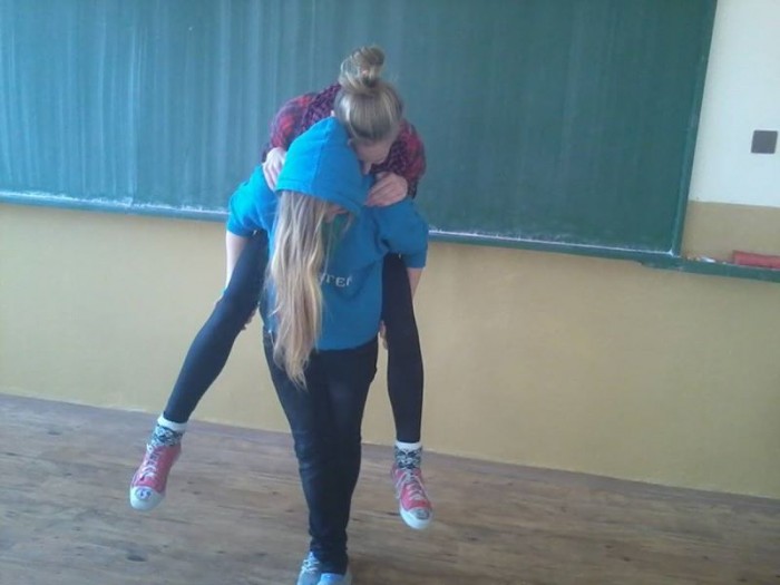S mojou láskou v škole :) :*