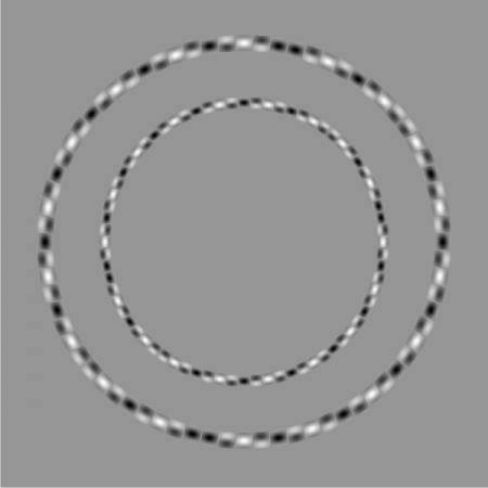These two circles are perfectly round...
naozaj