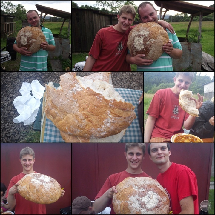 Akcia K.O.tlište 24 jún, 2011 - najväčší chleba, aký som kedy videla a zároveň aj najťažší!