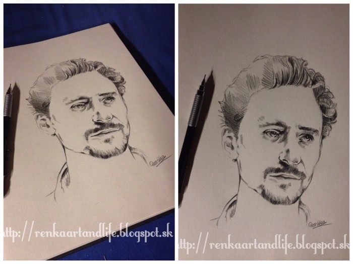 Asi Tom Hiddleston (?) .. ja uz neviem koho som to chcela nakresliť vlastne :D 