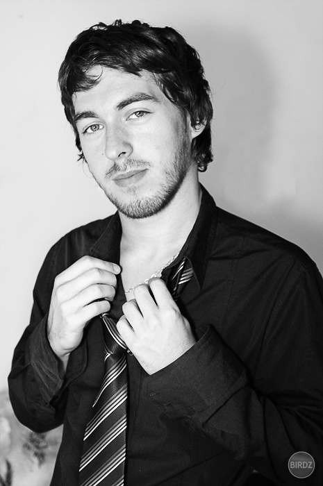 a tak, že ostrihaný :D
