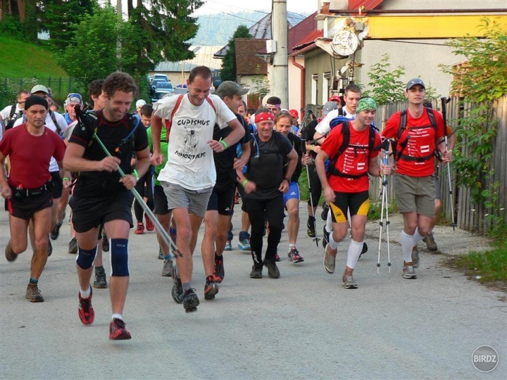 Start preteku - pred nami je 25 hodin makania