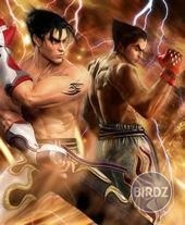 Jin Kazama a Kazuya Mishima