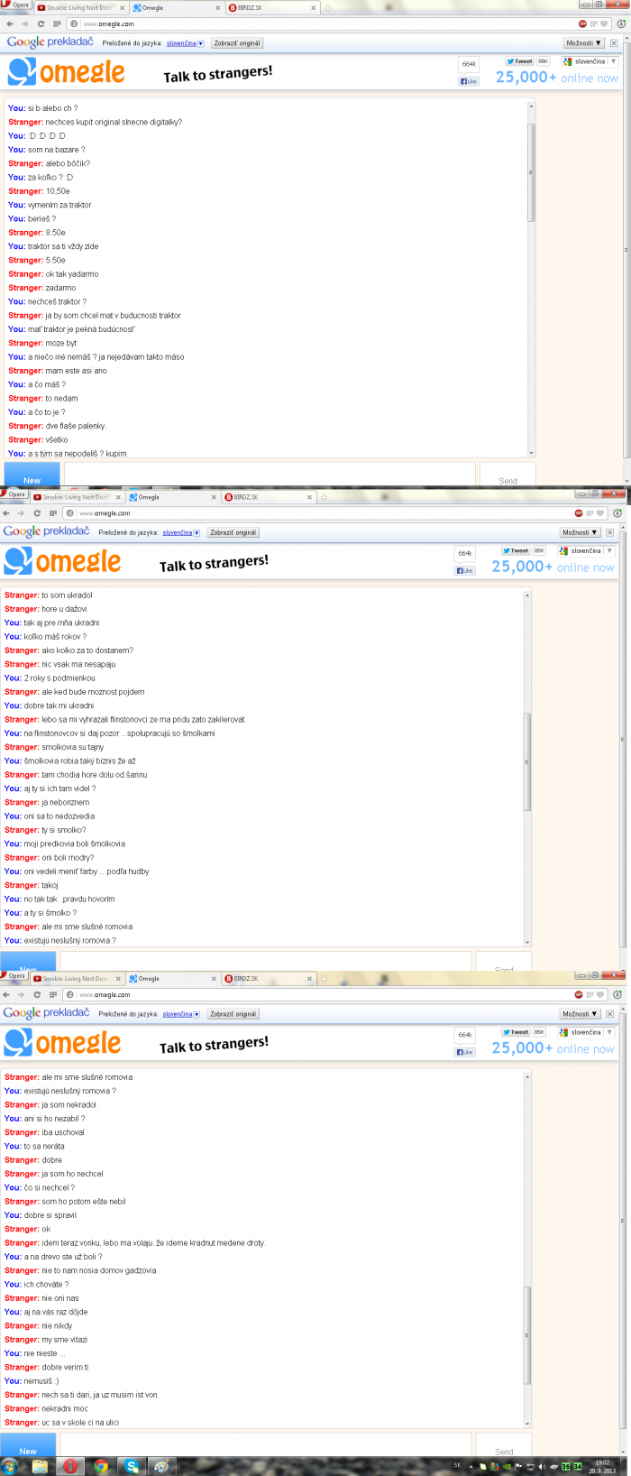 aj toto sa dá stretnúť na omegle