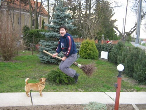 pristihnutá bosorka :-)