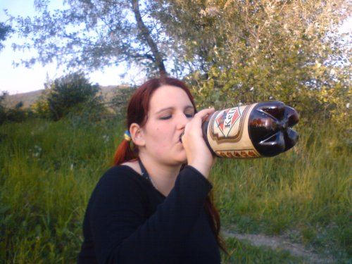 Sheena alkoholik po prvé