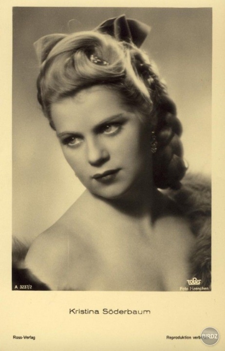 Švédsko-nemecká herečka Kristina Söderbaum (1912-2001)
