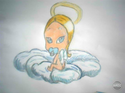anjelik (kresba moja)