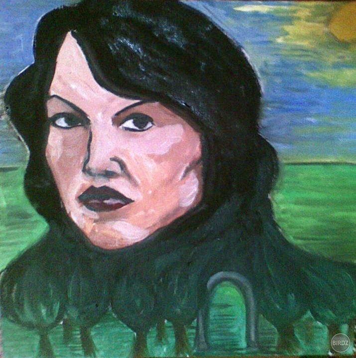 Moja Olejomaľba 
Callie Torres- Greys Anatomy :)