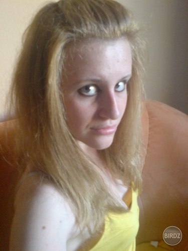 chvilu som bola blondyna...asi sa mi blond nehodi!!! posudte sami!!