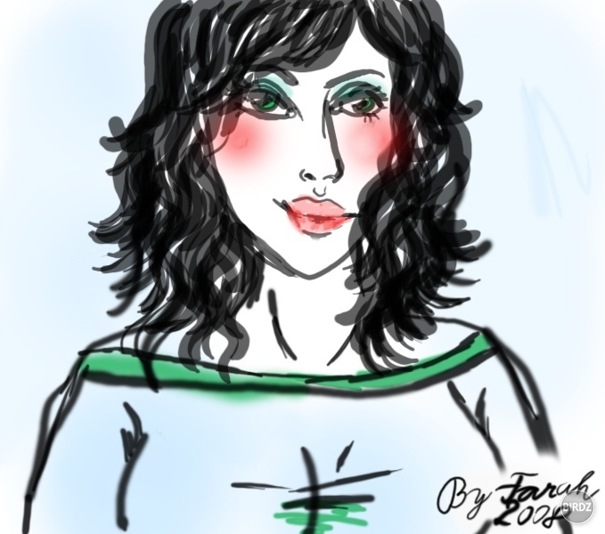 toto bol môj úplne prvý pokus s tabletom, hneď ako som ho dostala do ruky, cca pred 5 rokmi :)