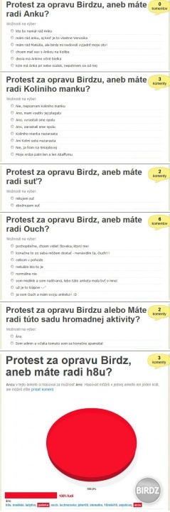 Protest výber vol.1. Obsahuje šesť komentárov 