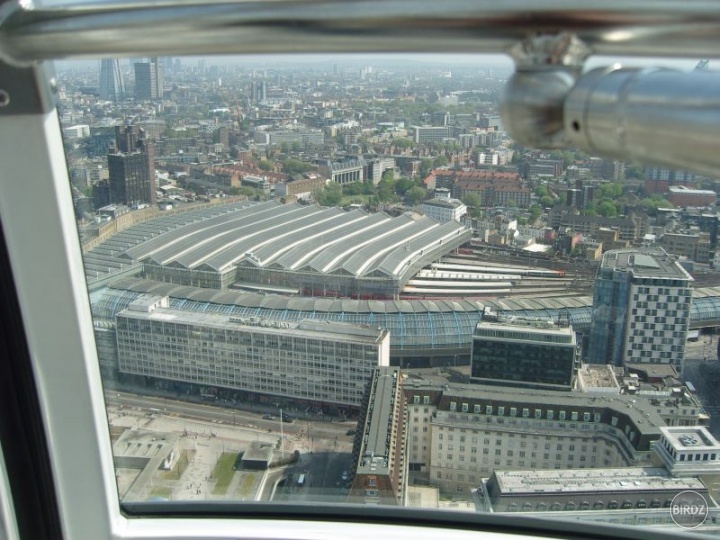 Waterloo Station zo vzduchu.