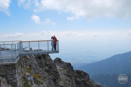 vyhliadka na Lomnickom štíte / 2632m