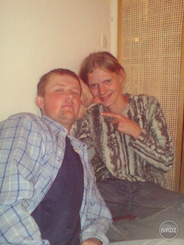 Čajovňoví parťáci- Tomáš a Skipy alias snehová vločka:D