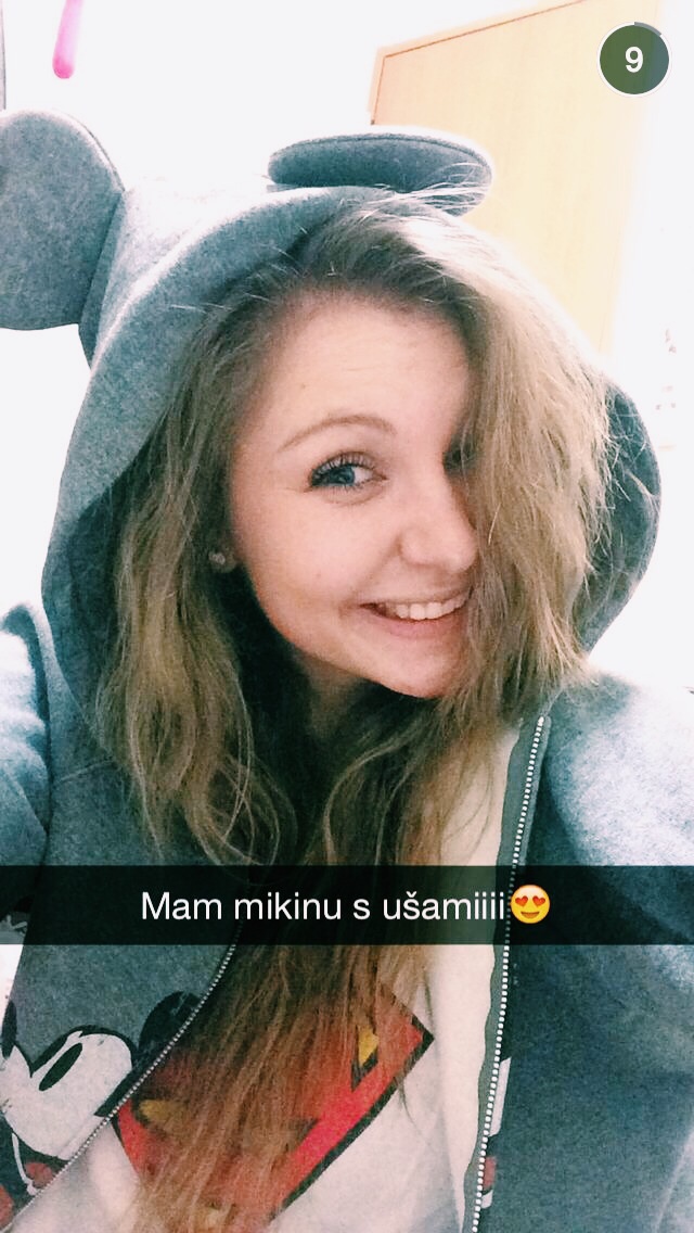 Dneska si snapchatujem veselo