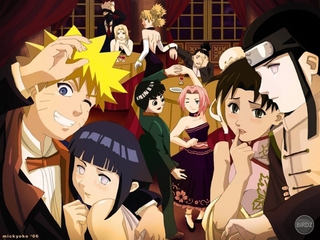 naruto s ostatnimi na plese