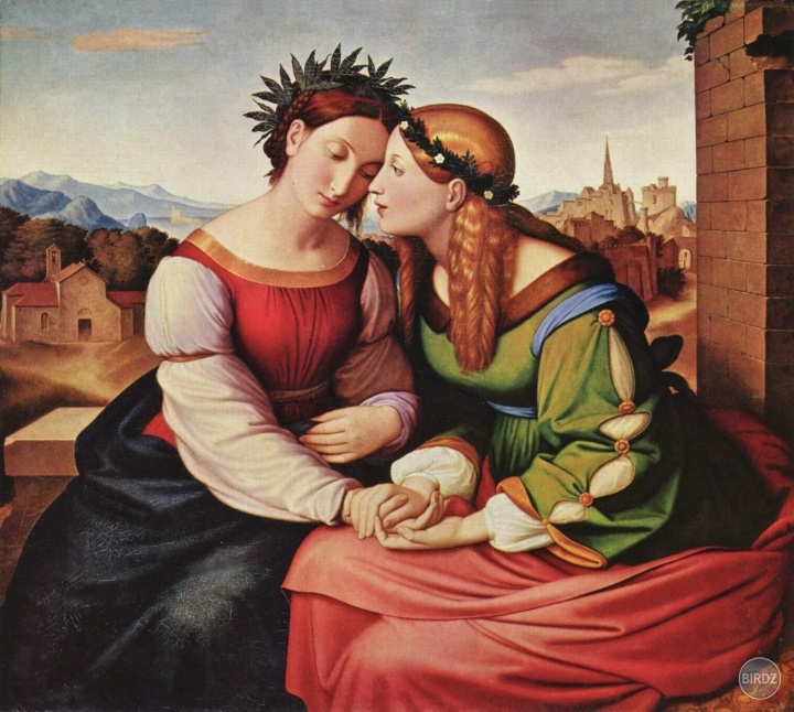 Friedrich Overbeck: Italia und Germania (1828)