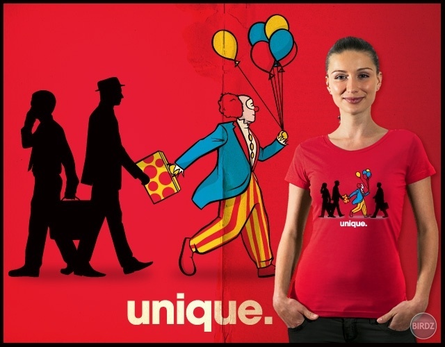Výborný dizajn Unique od Davida Carmichaela. Ak ho xceš mať na tričku tak neváhaj a hlasuj o 106
http://www.loviu.com/user_designs/view/859