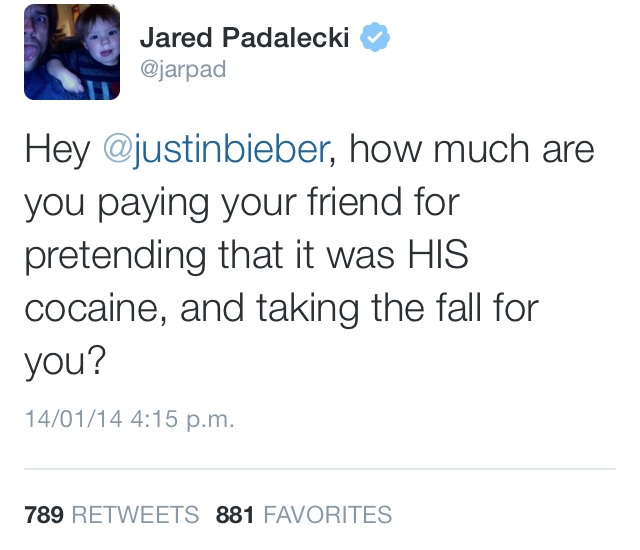 Spomínala som už, že Jared je môj obľúbený herec? :D 