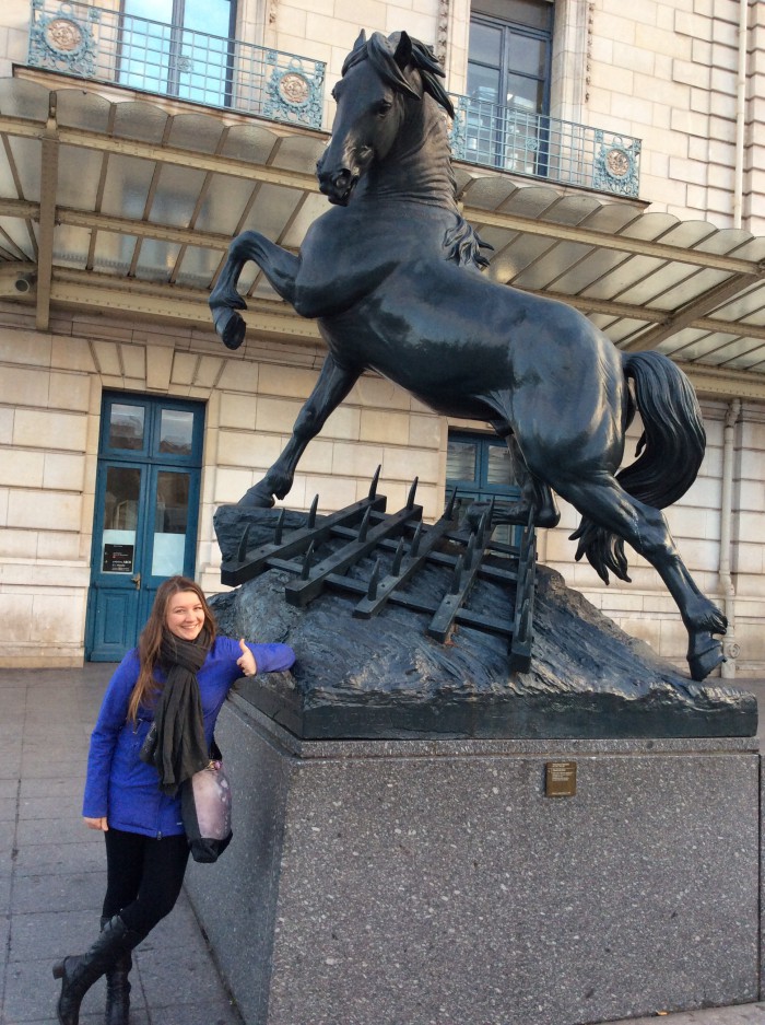 Musee D´Orsay avec le cheval jolie