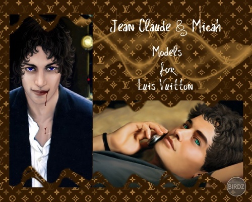 Jean Claude & Micah - Models for Luis Vuitton ♥