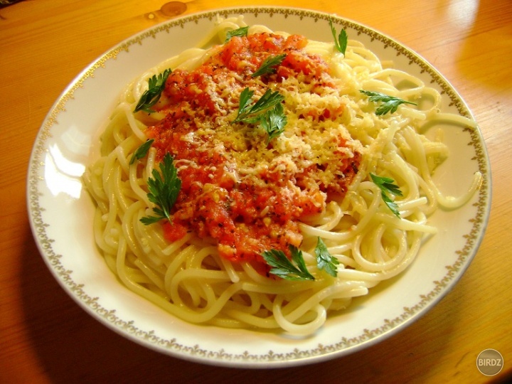 Pokus o špagety Comodor
PS: Prežil som to :-D