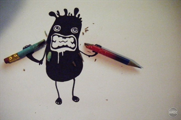 splash pencil nom nom noom sketch