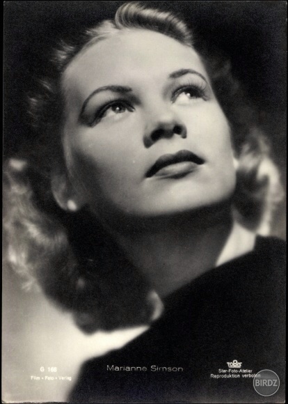 Marianne Simson (1920-1992), nemecká herečka