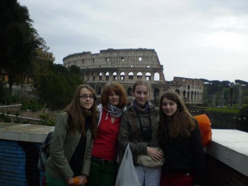 pri Colosseu :) 