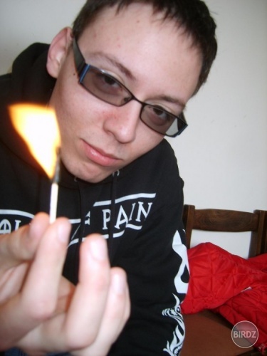 Man with the Fire :P