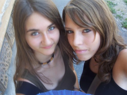 ja a Nika cestou do dopravného podniku :D