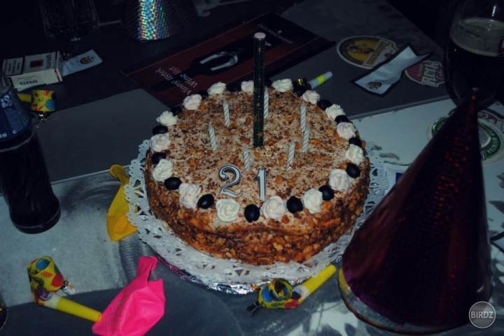 moje narozeninový dort :)