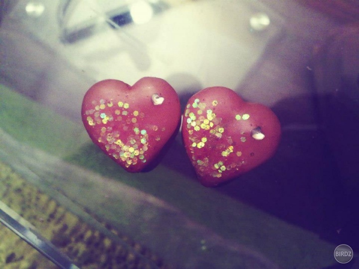 Plugy s trblietkami :)
