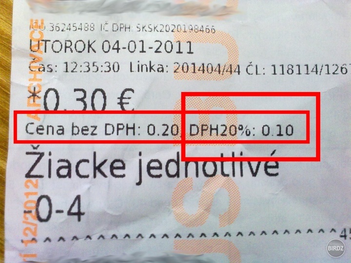 Možno len ja tomu nerozumiem,a príde mi to divné,že 20% z 0.20 je 0.10 . Alebo SAD parádne zaokruhluje.