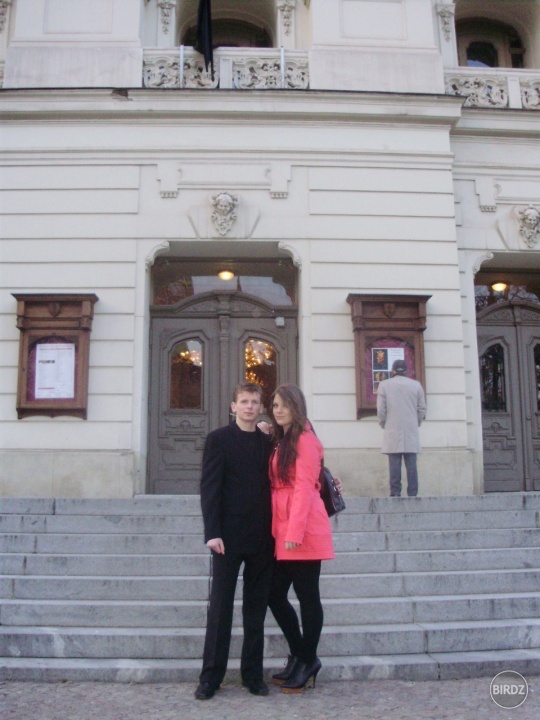 Lastovička a Lastovičiak :) Košice - išlo sa na operu Carmen... :) <3 