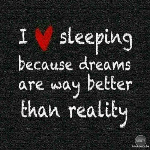 I <3 sleeping :* 