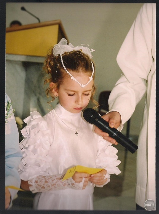 Prímanie :) Ešte jaký anjelik O:)