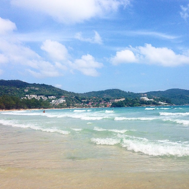 Karon Beach, Phuket (a potom zacalo liat jak jebnute)