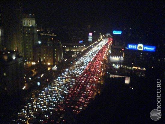 večerná Moskva
