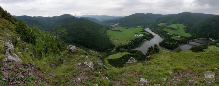 Výhľad z Holice na Ružín