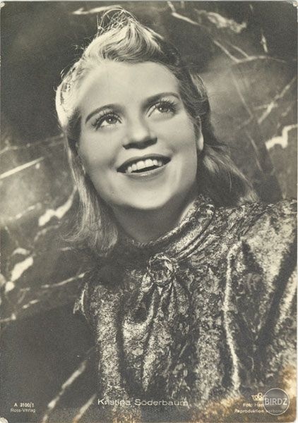 Švédsko-nemecká herečka Kristina Söderbaum (1912-2001)