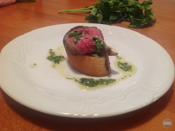 Ghetto sous vide flank steak