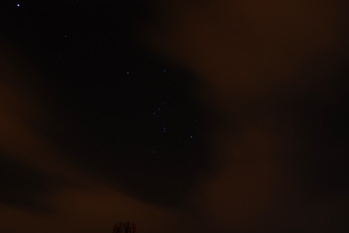 Orion :D Lovila som Kvadrantídy ... ale foťák bol vždy opačne :D tak aspoň Orion no :D 