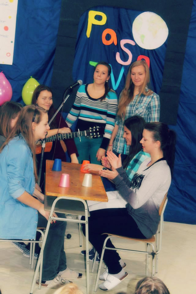 Imatrikulácia prvákov a náš ,,Cup song,, :D :P 