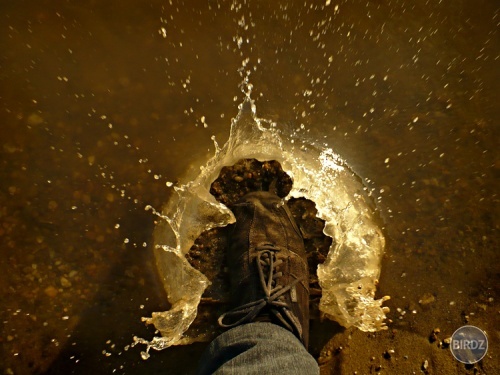 I`m not afraid of water; <b>Water Is Still Afriad Of Me</b>