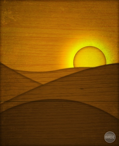 Wooden Sunset