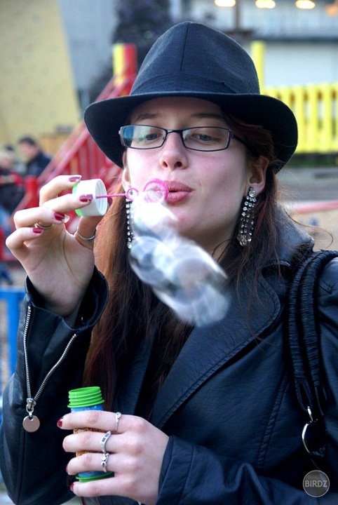Bublifuckovanie part 1, taken on September 5th in Bratislava, Aupark Shopping Centre with a regular BUBLIFUCK bought for 46 cents in Dráčik.