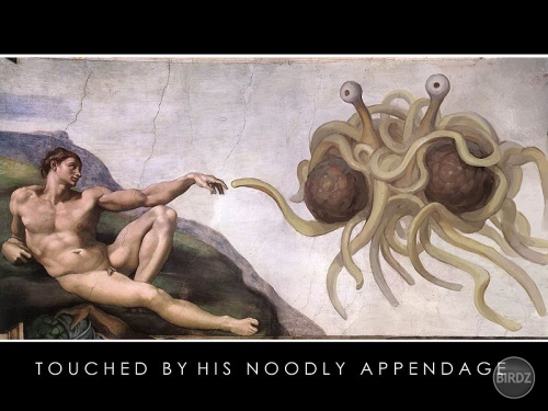 Flying Spaghetti Monster LOL